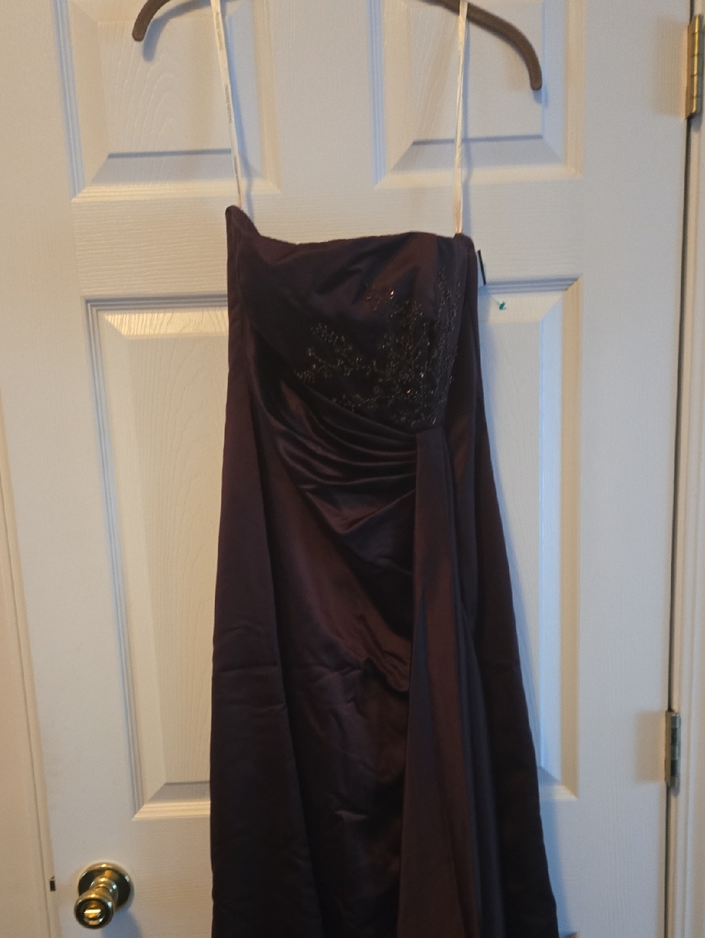 David's Bridal Evening Dress in Plum